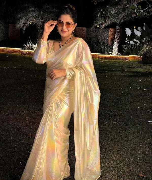 Beautiful Bollywood Saree - White