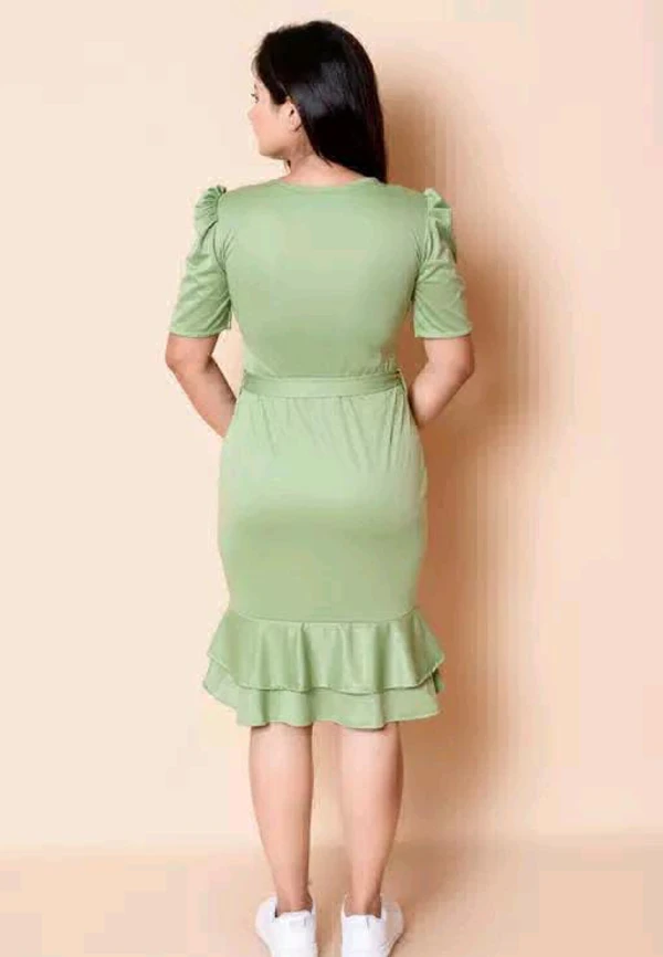 Designer Dress For Girls  - Wild Watermelon, S
