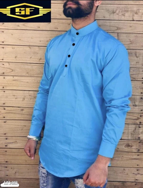 Mens Kurta  - White, M