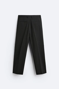 WIDE-LEG TROUSERS - 28, Black
