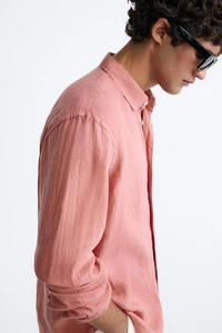 100% LINEN SHIRT - S