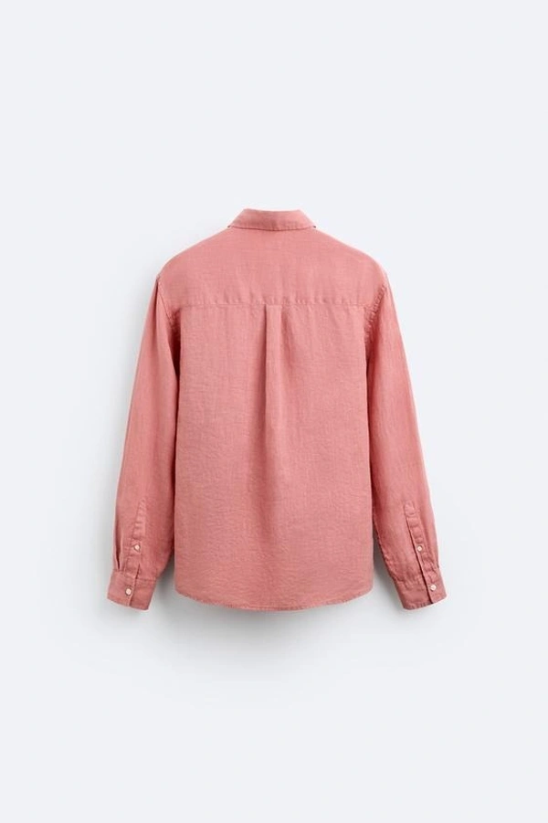 100% LINEN SHIRT - S