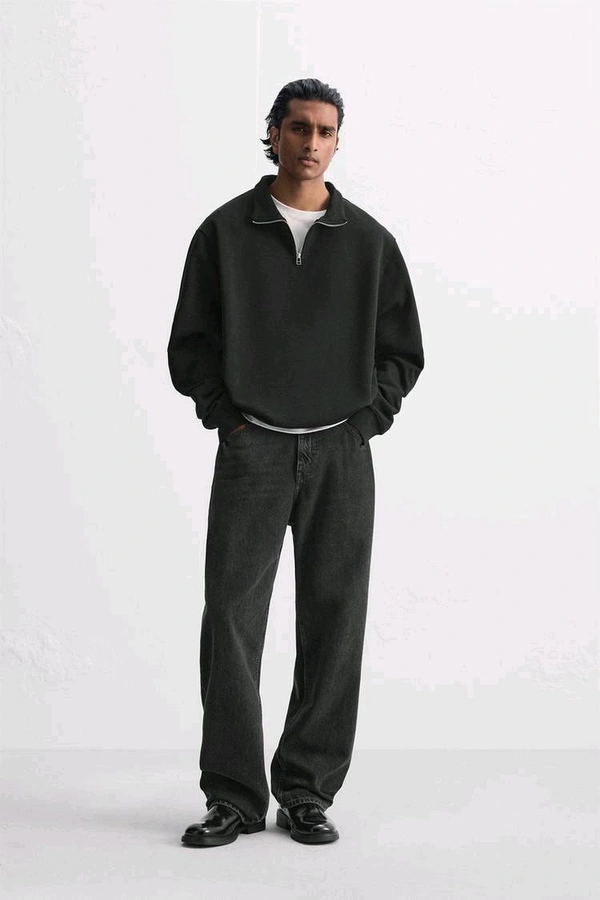Black Polo T Shirt For Men - Black, S