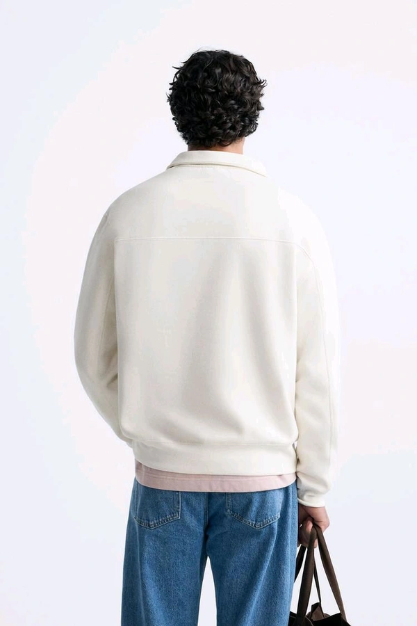 White Polo T Shirt  - White, S