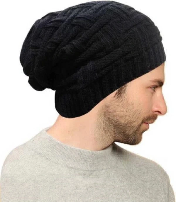Cap Man - Black, Free Size