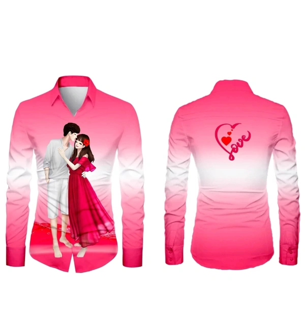 New Model Shirt Man  - Red Orange, M