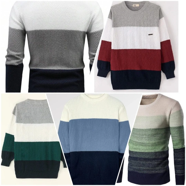 Sweater  - White, XL
