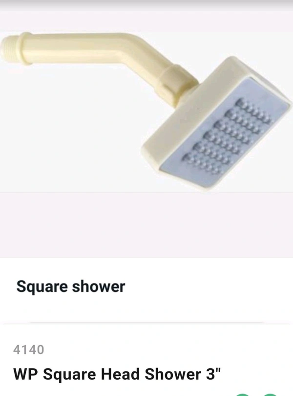 WP Square Head Shower 3"
