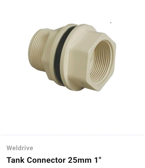 Tank Connector 25mm 1"