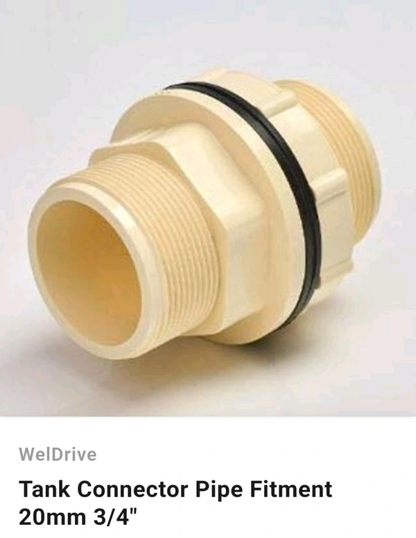 Tank Connector Pipe Fitment 20mm 3/4"