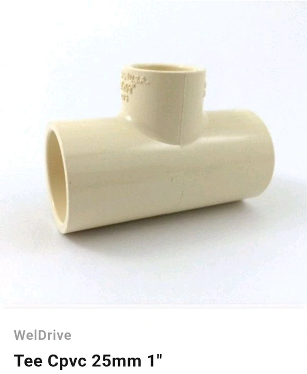 WelDrive Tee Cpvc 25mm 1"