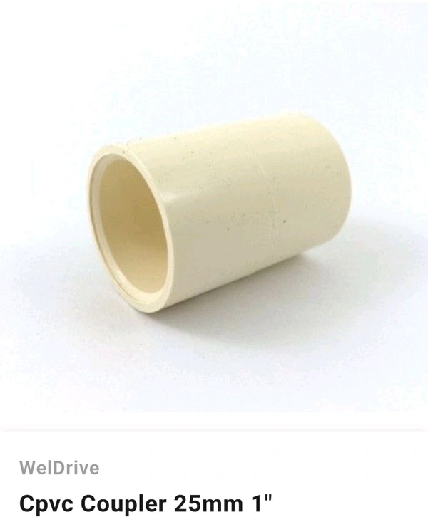 WelDrive Cpvc Coupler 25mm 1" Soket