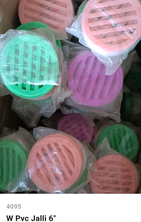 Pvc Floor Jalli 6" For Plumber Work 