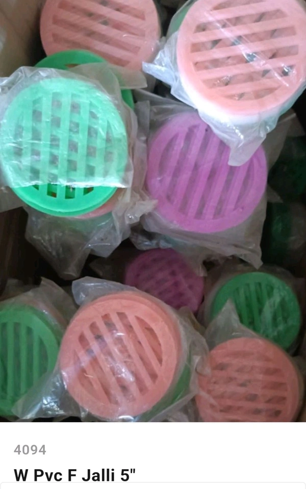 Pvc Floor Jalli 5" For Plumber Work 