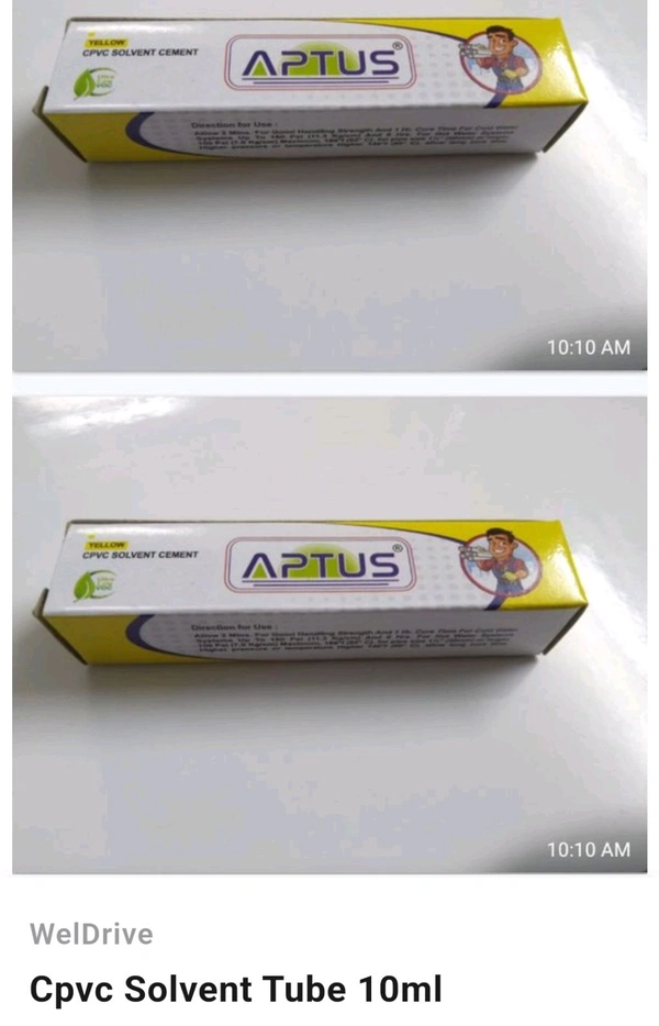 Cpvc Solvent Tube 10ml