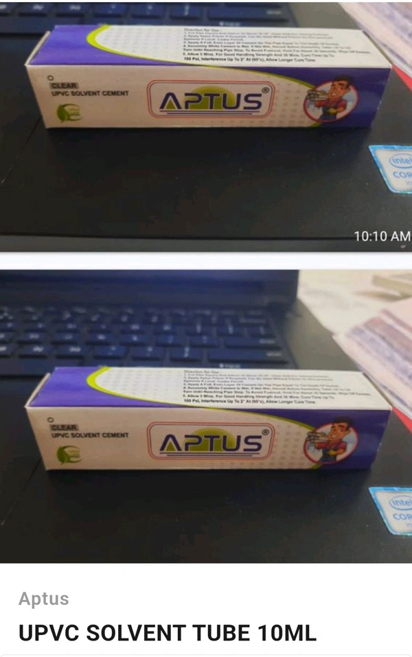 Upvc Solvent Tube 10ml