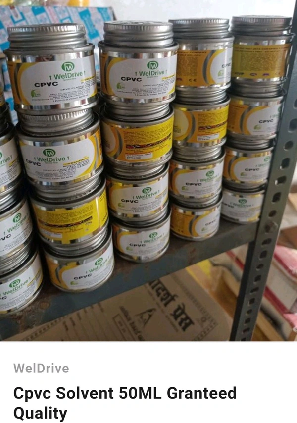 Cpvc Solvent 50ml Guaranteed Quality 