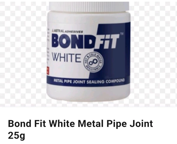 Bond Fit White For Metal Pipe Joint 25gm