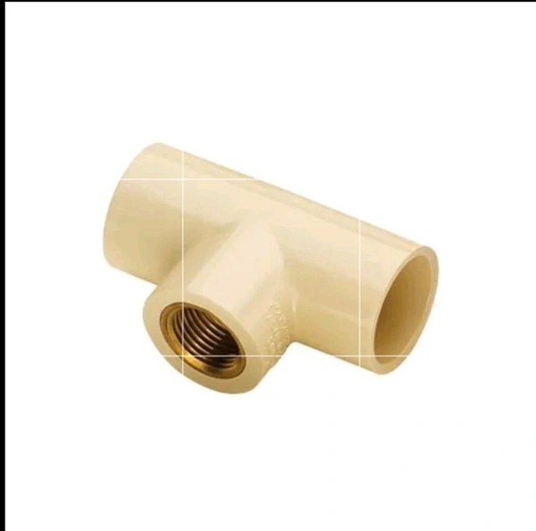 Cpvc Brass Tee 1"×1/2