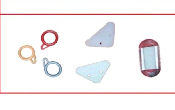 Pvc Curtain Hook Natural 38MM