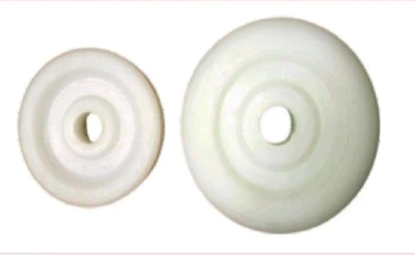 Pvc Wheel 4"X1"white