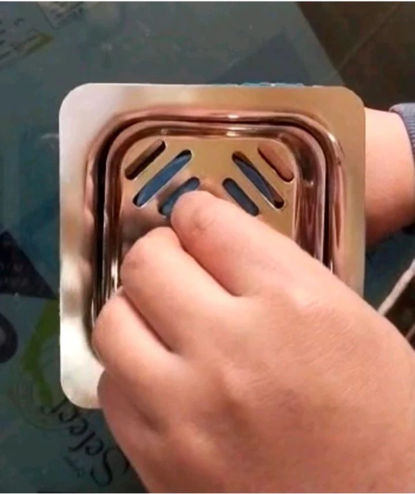 SS Square Coupling For Kitchen Sink 