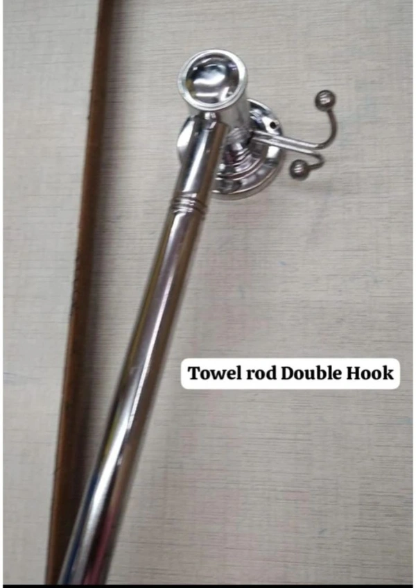 Towel Rod Double Hook 