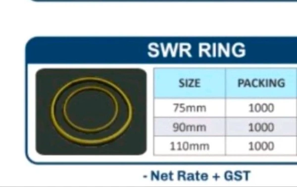 SWR Ring 90mm For Plambing Pipe 