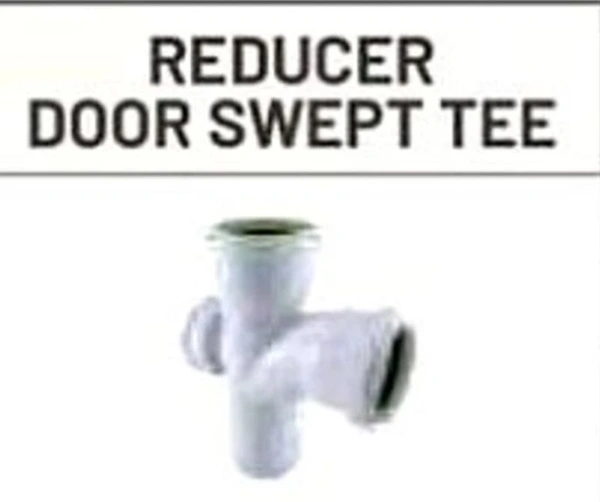 Reducer Door Swept Tee 110x75 (4×2.1/2")