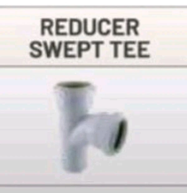 Reducer Swept Tee 110x75mm ( 4×2.1/2" )