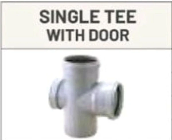 Single Tee With Door 90mm (3")