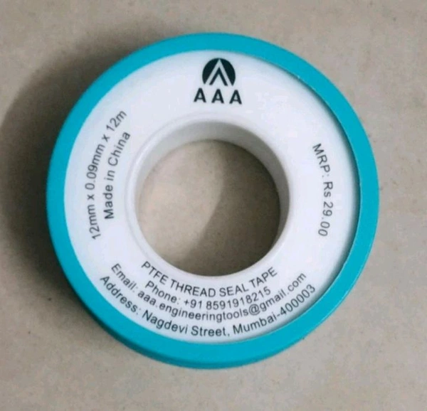 Teflon Tape 1/2 0.09mm 10mtr For Plumber High Quality Tape