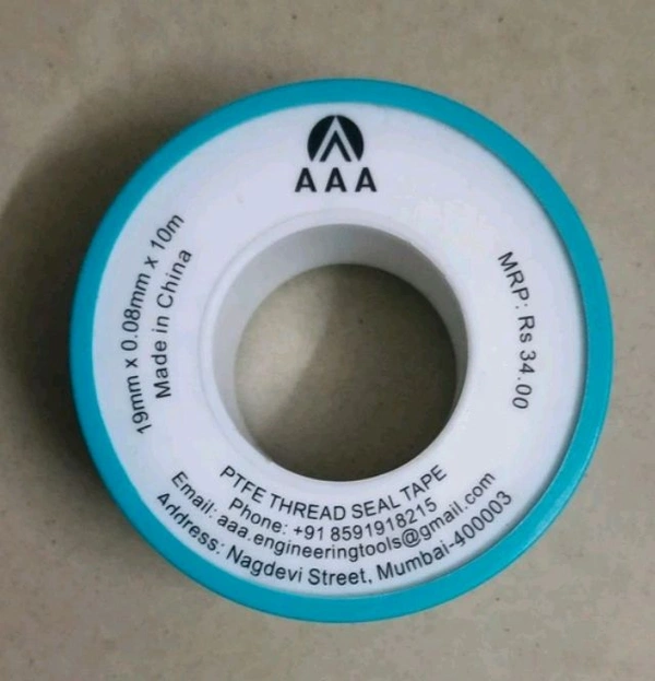Teflon Tape 3/4  0.08mm 10mtr For Plumber High Quality Tape