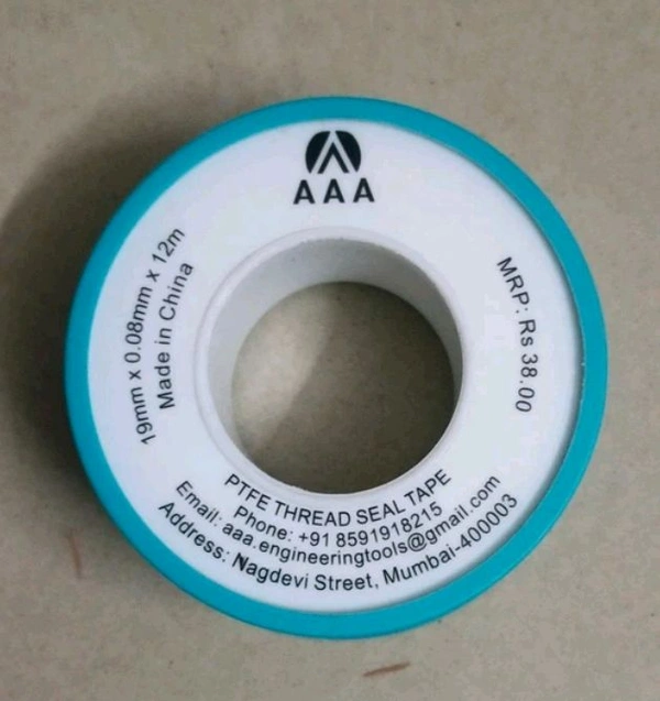 Teflon Tape 3/4  0.08mm 12mtr For Plumber High Quality Tape