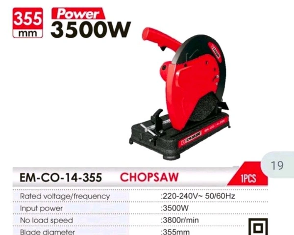 Chop Saw LG 355 3500W EM CO 14