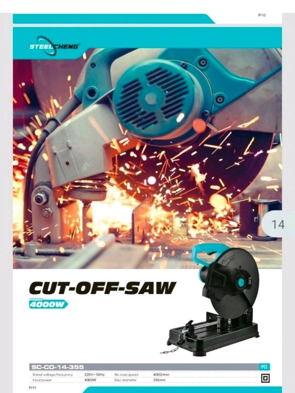 355 Chop Saw 14" For Welders