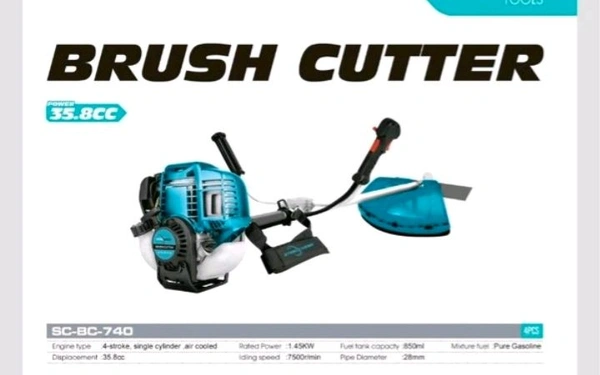 740 Grass Cutting With Side Pack