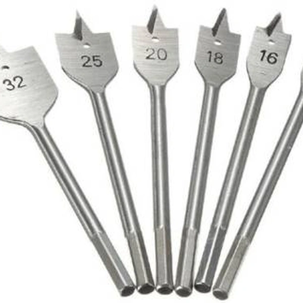 Wood Flat Bit Set