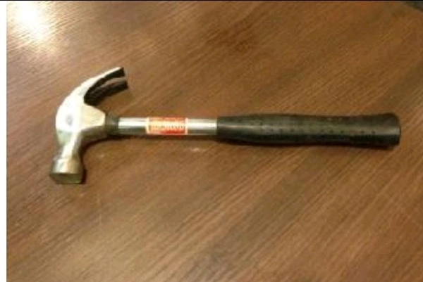 Claw Hammer Drop Forged Steel 500g Steel Handle With Rubber Grip