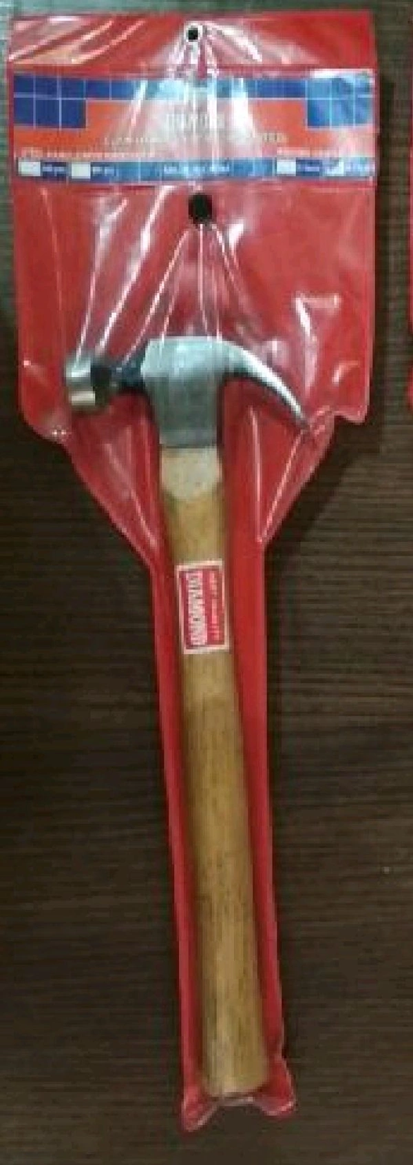Claw Hammer Drop Forged Steel 450g Polished Wooden Handle 