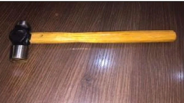 Ball Pen Hammer Drop Forged Steel 500g Polished Wooden Handle 