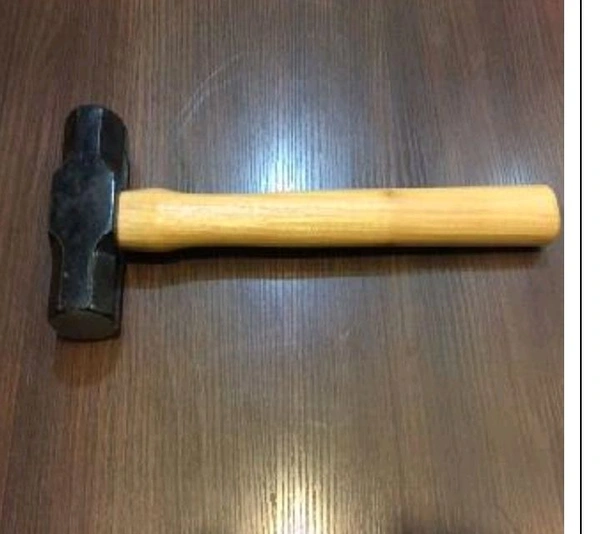 Sledge Hammer Heavy Duty Drop Forged 6 Ib Polished Wooden Handle 
