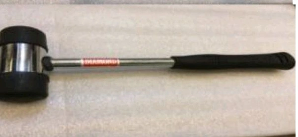 Rubber Hammer 35mm  Steel Handle Rubber Grip