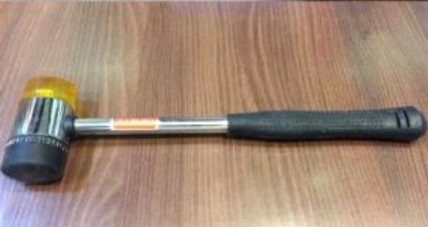 Rubber And Plastic Hammer 35mm Steel Handle Rubber Grip