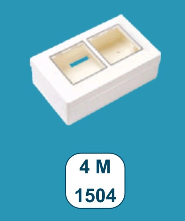 Gang Box With Silver Line 4 M 1504