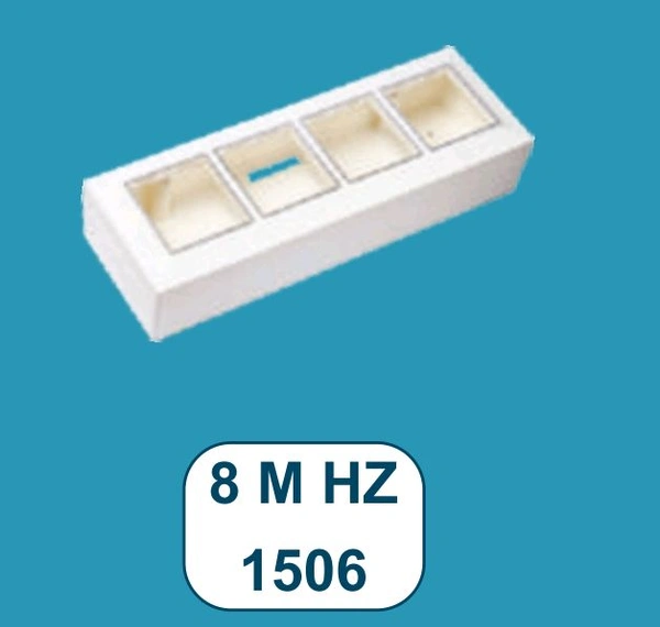 Gang Box With Silver Line 8M HZ 1506