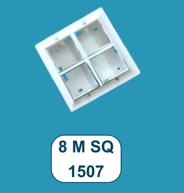 Gang Box With Silver Line 8 M SQ 1507