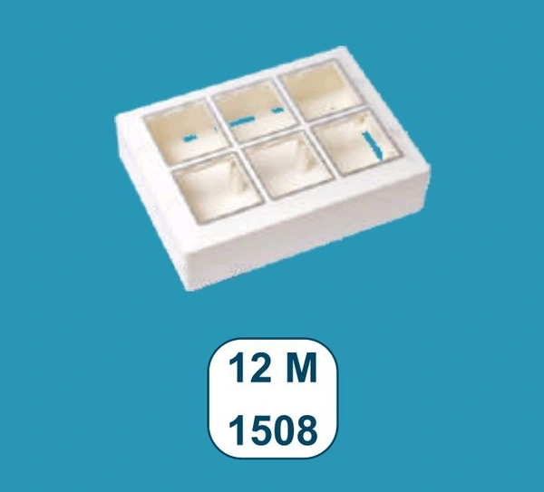 Gang Box With Silver Line 12 M 1508