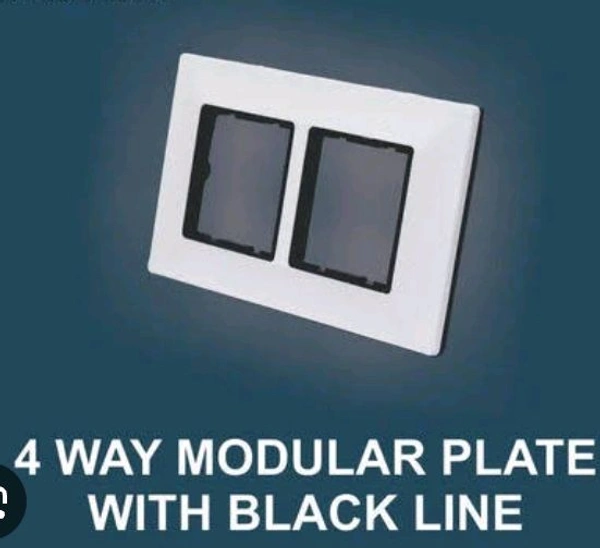 Modular Plate Black Line 4m 1604