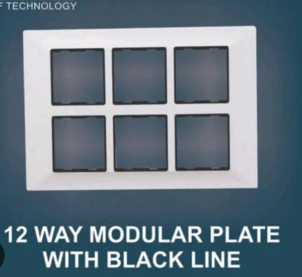 Modular Plate Black Line 12m 1608